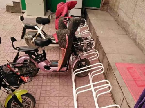 靜海區卡位式自行車停放架安裝項目